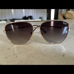 Quay Aviator Sunglasses